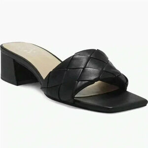 Vince Camuto Semtera Braided Sandals Shoes Block Heel Sz 9